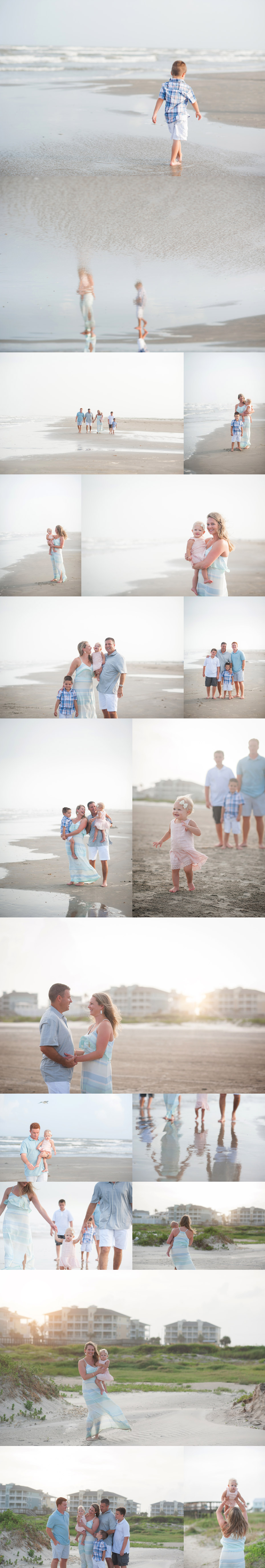 Galveston Beach Family Photographer 