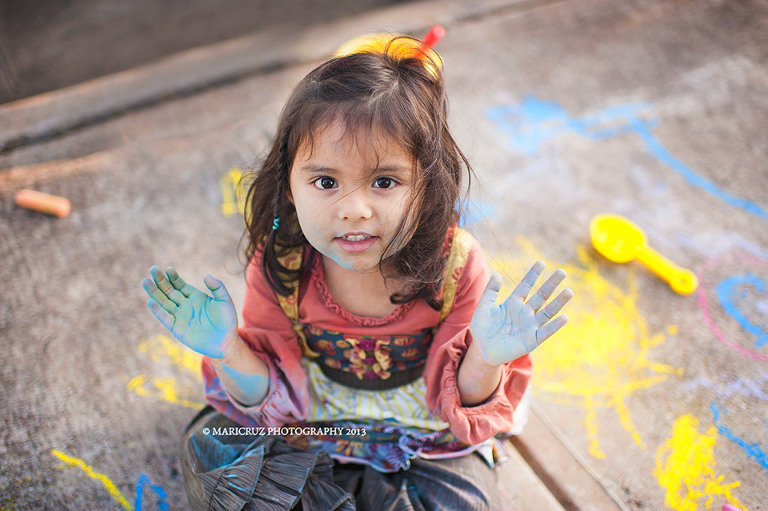 Sidewalk and Chalk… Houston Children Photographer 