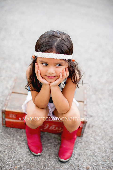 My little firecracker... Richmond Tx Child and Family Photographer