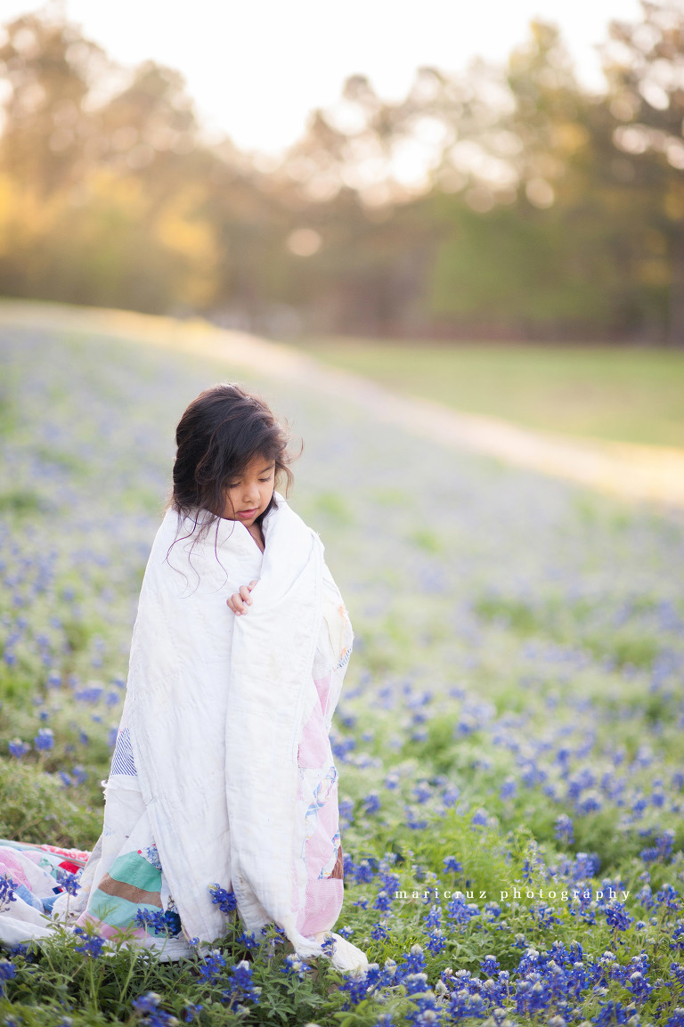 baby it's cold outside | Houston TX Bluebonnet Photographer