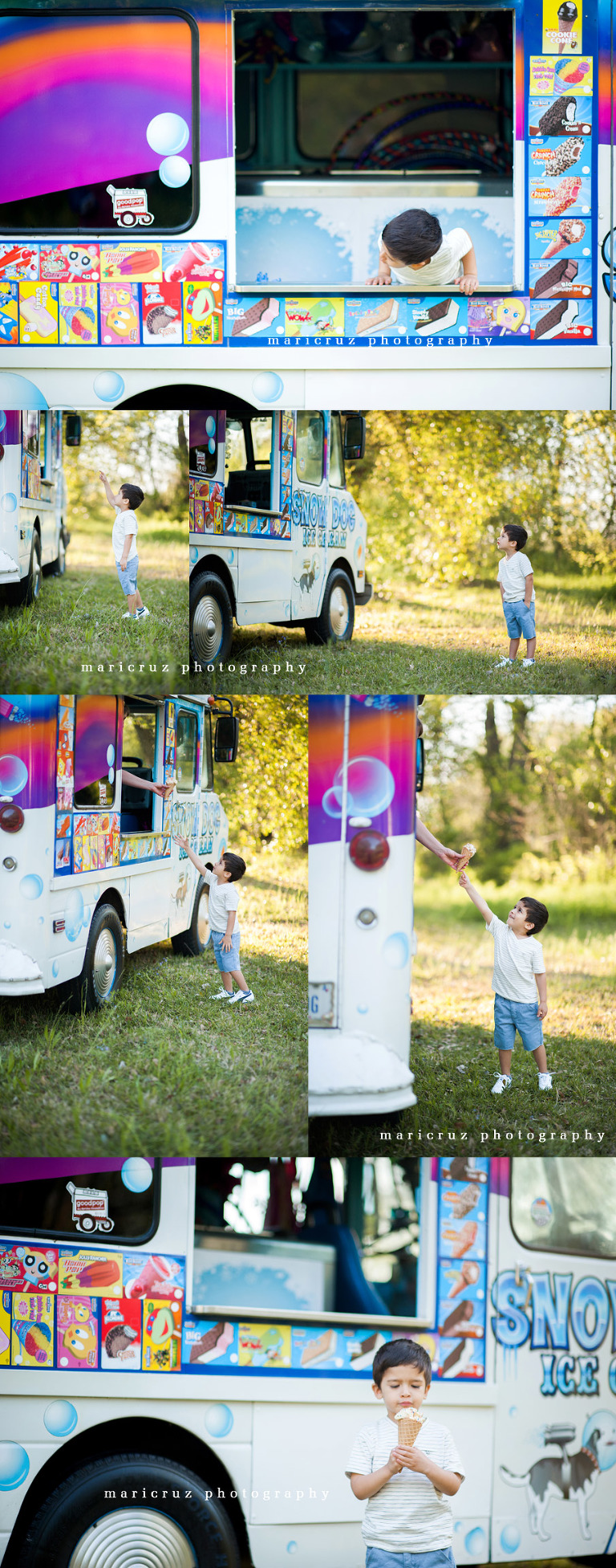 Ice Cream Sessions Houston TX Child Photographer