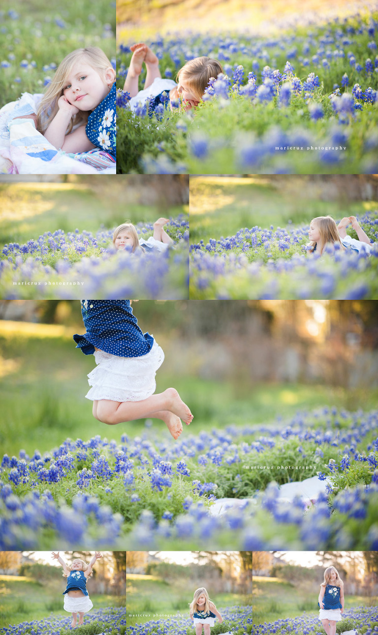 Bluebonnet Session Houston TX Child Photographer