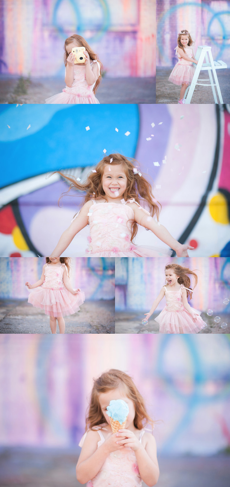 Cotton candy wall... Houston Child Texas Photographer 