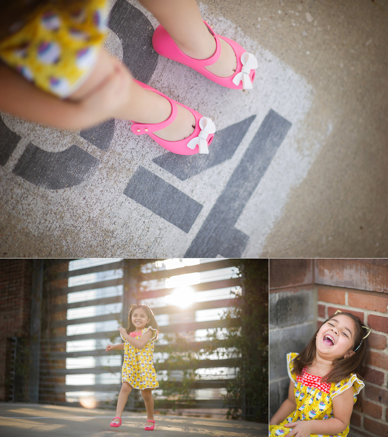 four year old session in garage maricruz photography 