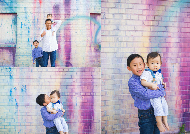 Daddy's boys, Houston family photographer. 